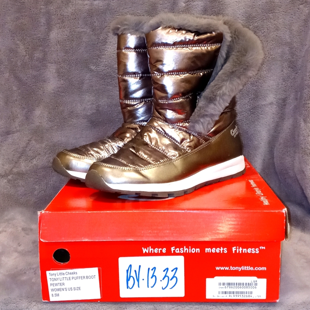0107 Cheeks Puffer Boots but Tony Little